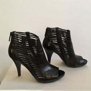 Nine West open toe booties